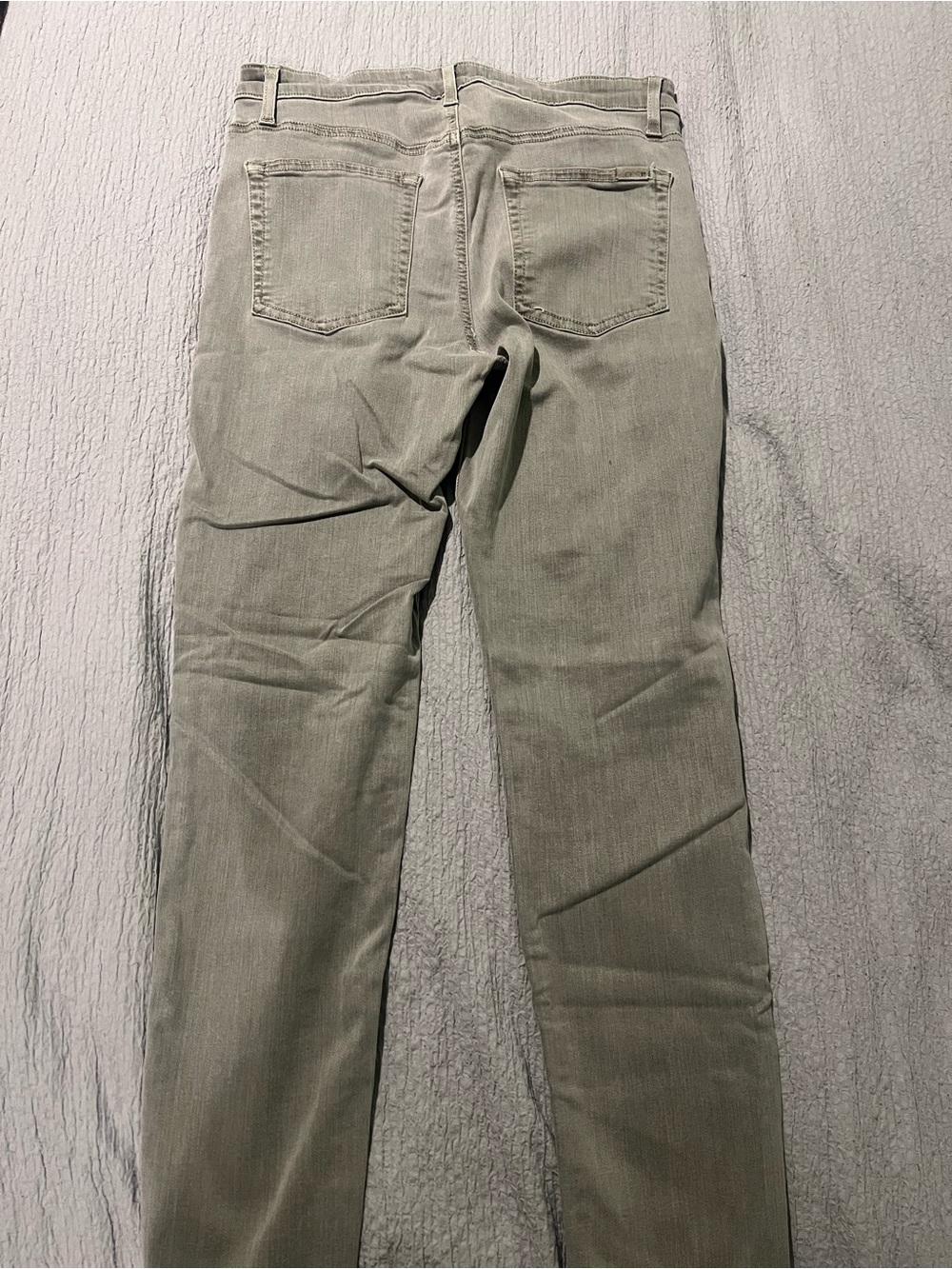 Joe's Jeans Olive-Taupe Slim Straight Jeans
